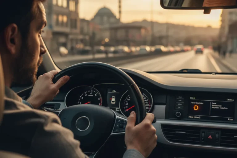 otomatik vites d ışığı yanıp sönüyor