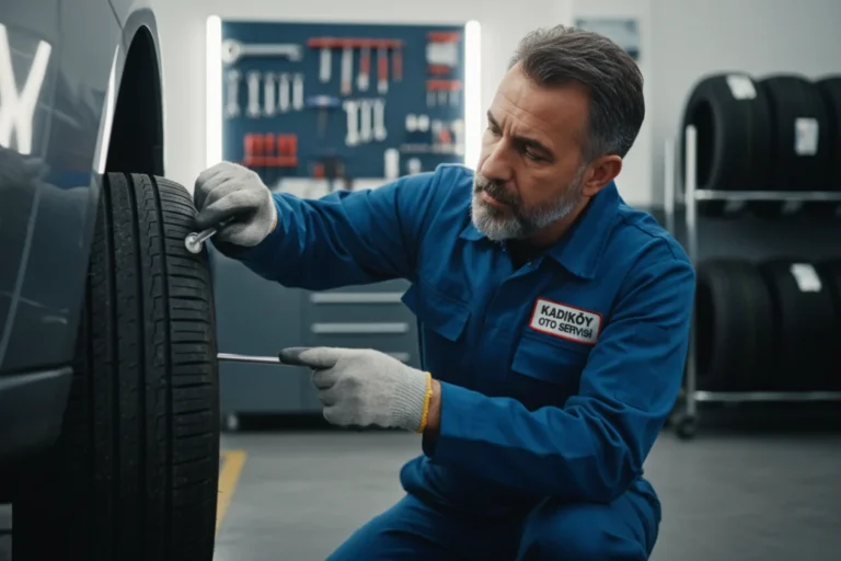 lastik diş derinliği ölçümü